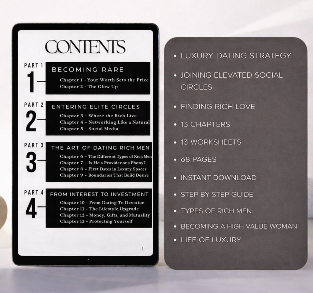 Romance & Riches: A Guide To Dating For Love and Luxury